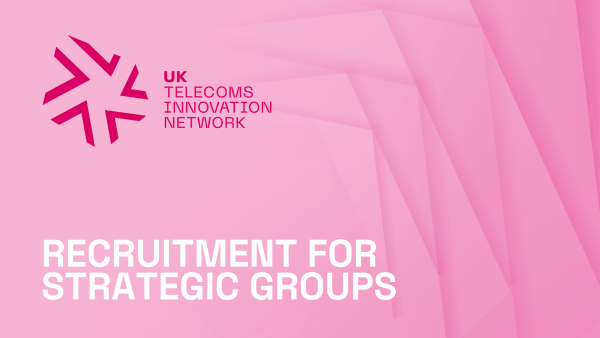 Pink background with UKTIN logo and wording recruitment open