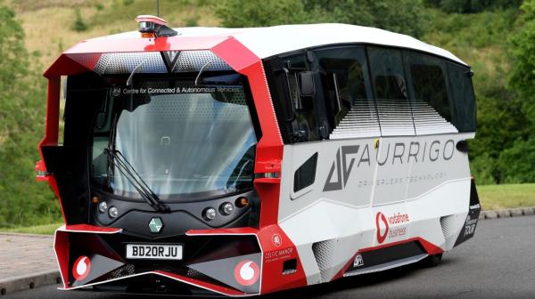 Image of autonomous bus