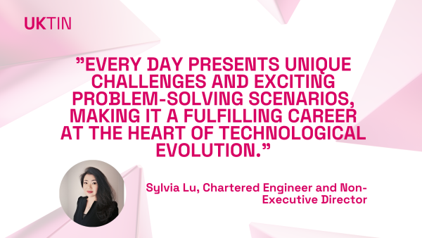 Sylvia Lu Quote about working in the Telecoms sector