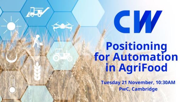 Positioning for Automation in AgriFood