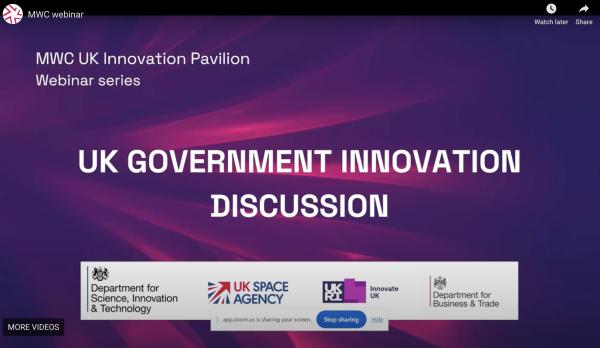 UK Government Innovation Discussion