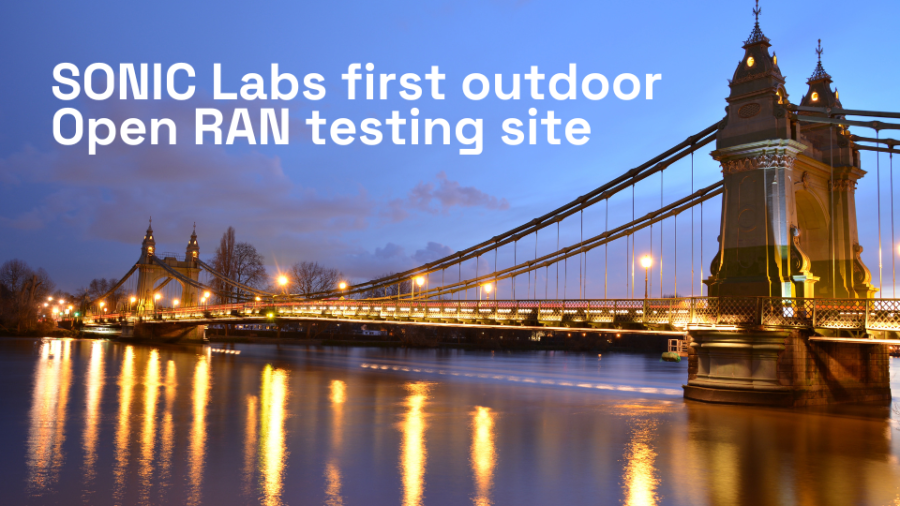 SONIC Labs first outdoor Open RAN testing site