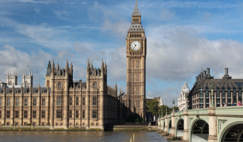 Image of the Houses of Parliament, London UK