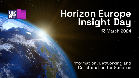 Horizon Europe Insight Day: Information, Networking and Collaboration for Success